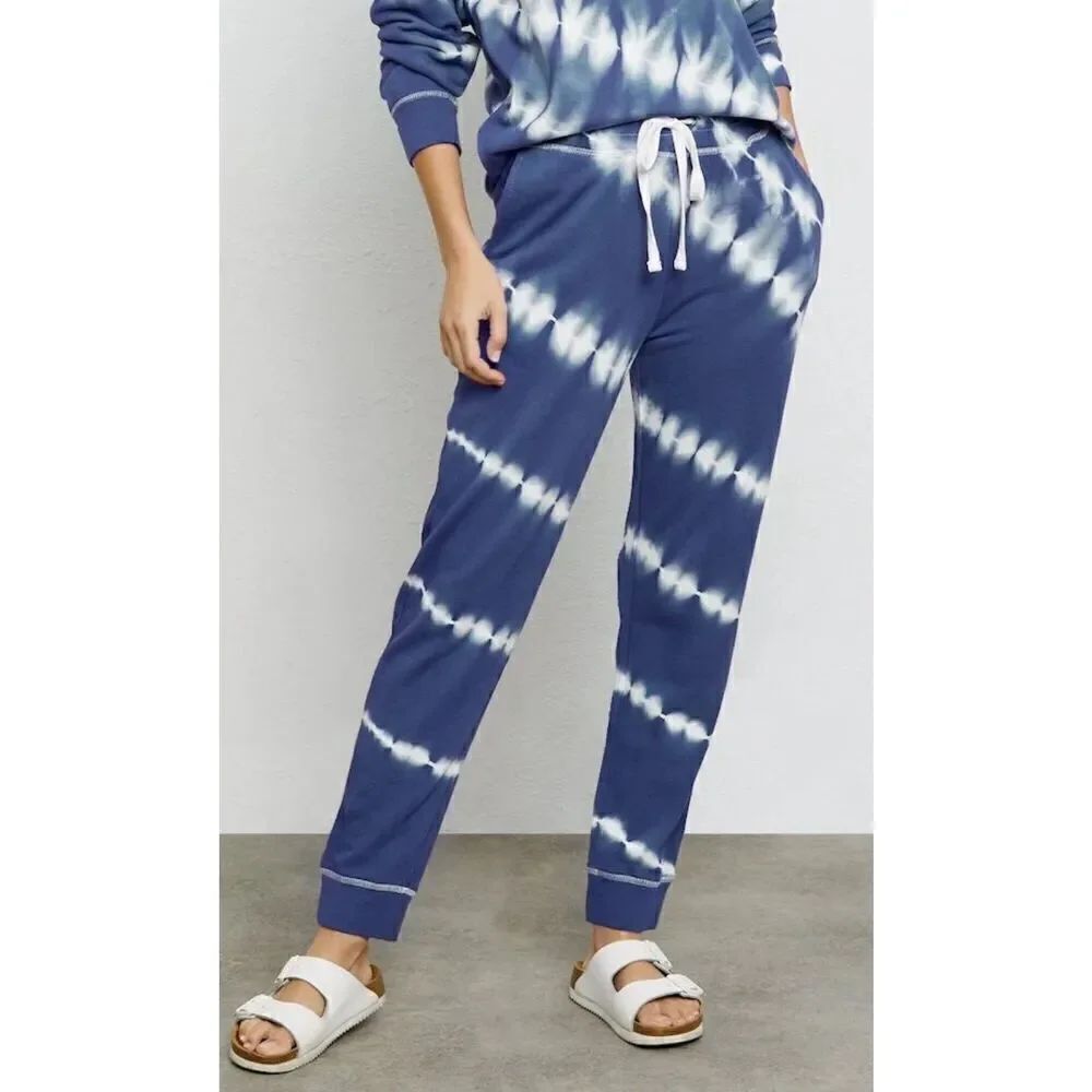 Rails Oakland Jogger Pants in Sapphire Tie Dye NWOT Size Medium